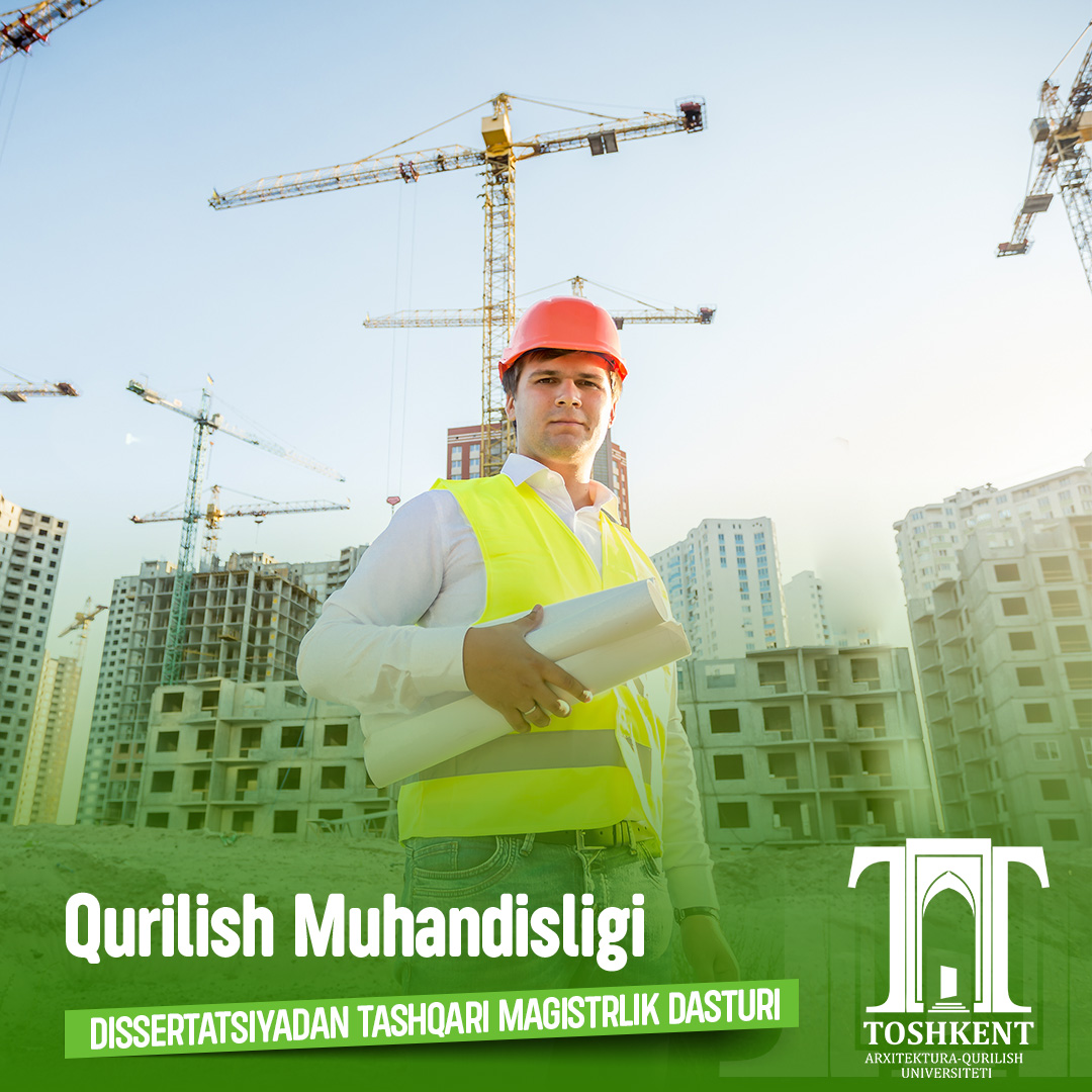 Qurilish Muhandisligi Bo'yicha Dissertatsiyalarsiz Magistratura Dasturi